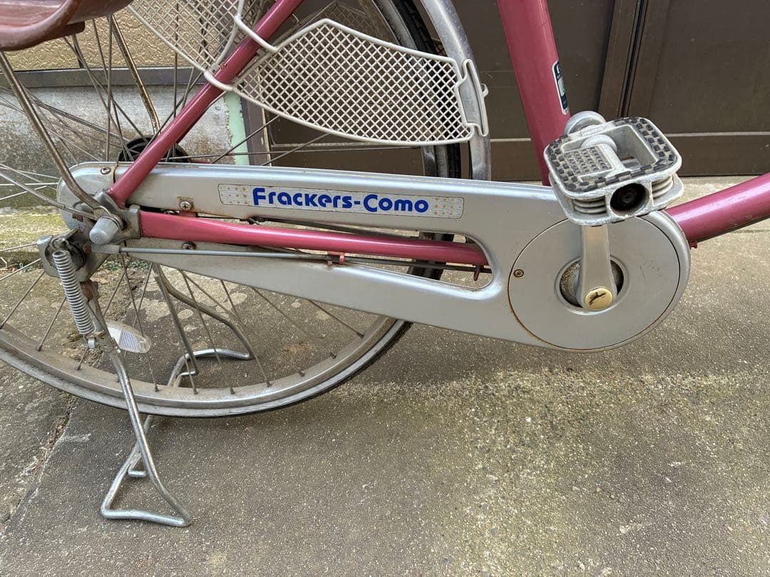 3人乗り自転車　子供乗せ自転車　修理必要なジャンク