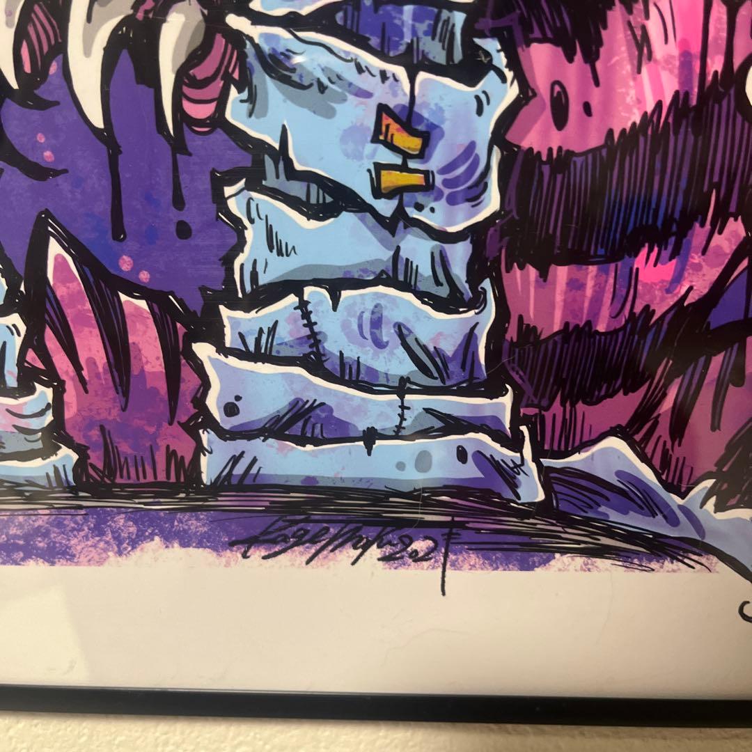 カゲマルデザイン　マミーアリスとMEキャラ　アートポスター　B2