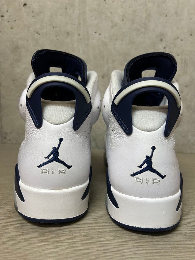 エアジョーダン 6 ホワイト/ネイビー