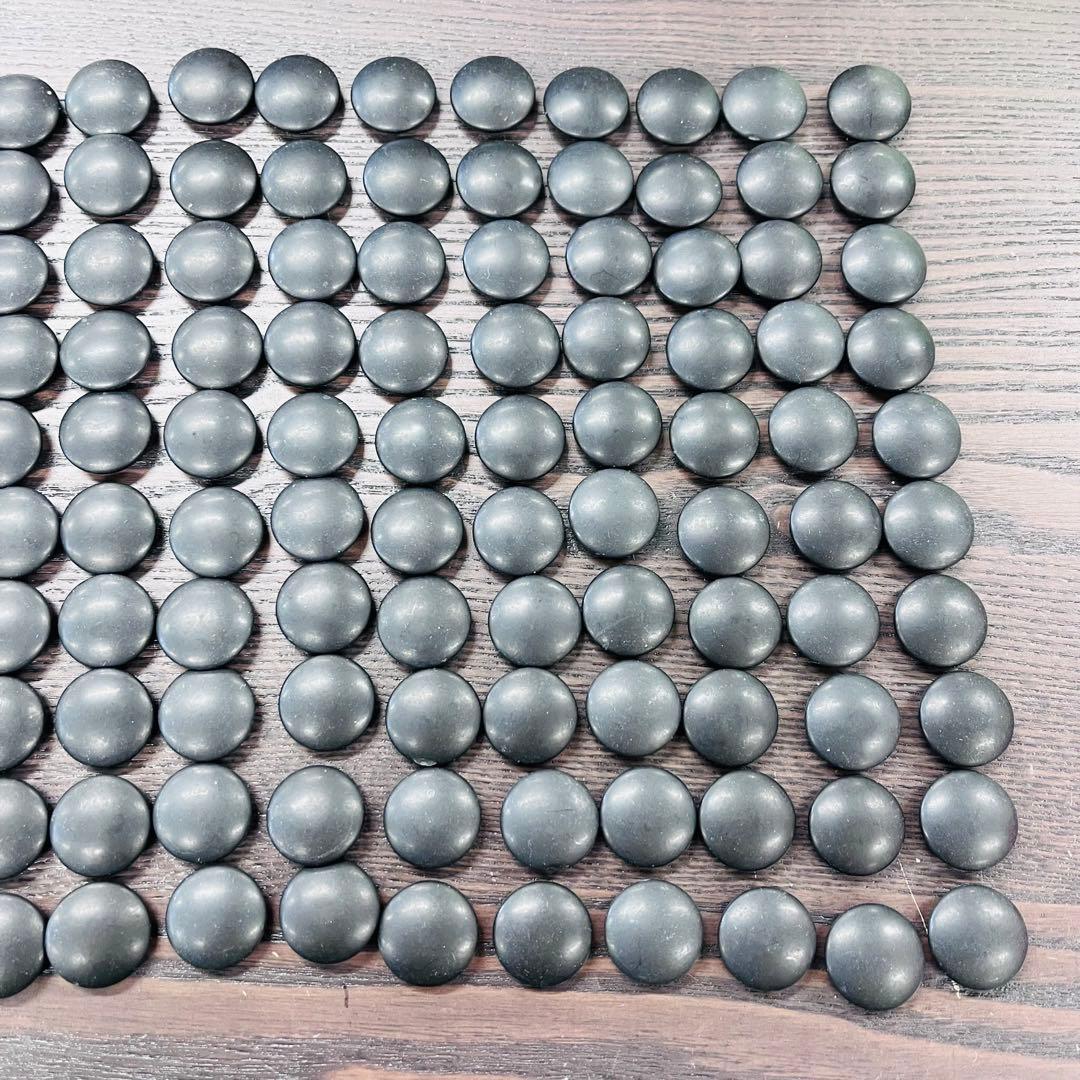 本蛤碁石 本耶智黒 雪印 33号 囲碁 白223個 黒214個