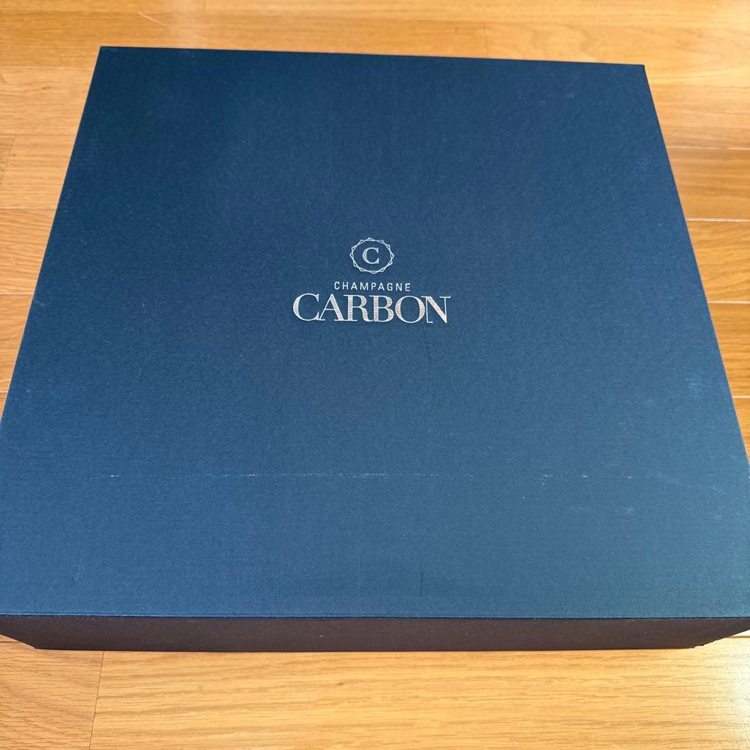 シャンパンカーボン ブリュット グラス2個付