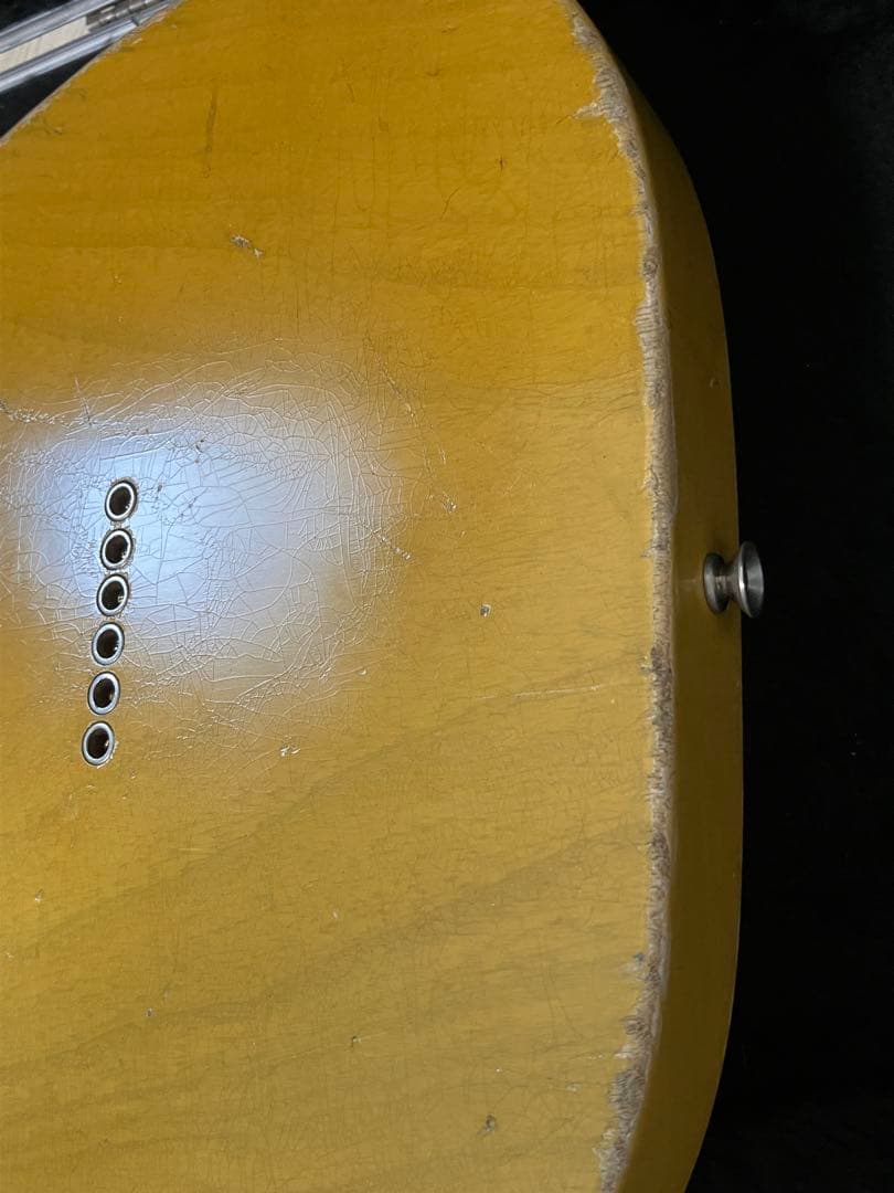 テレキャスタータイプ　ロンエリス　P90 ギター　ジュリアンラージ