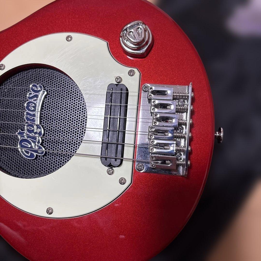 Pignose（ピグノーズ）PGG-200 アンプ内蔵ミニギター CAレッド