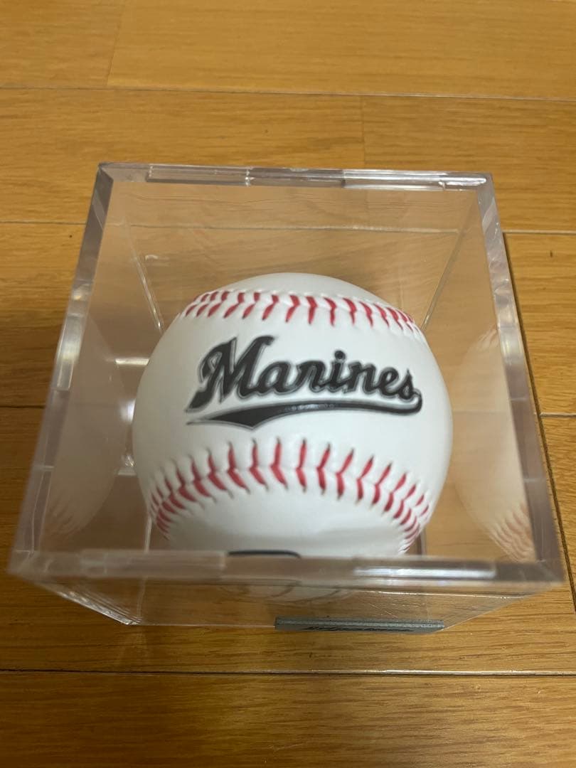 千葉ロッテ　佐々木朗希選手　直筆サインボール