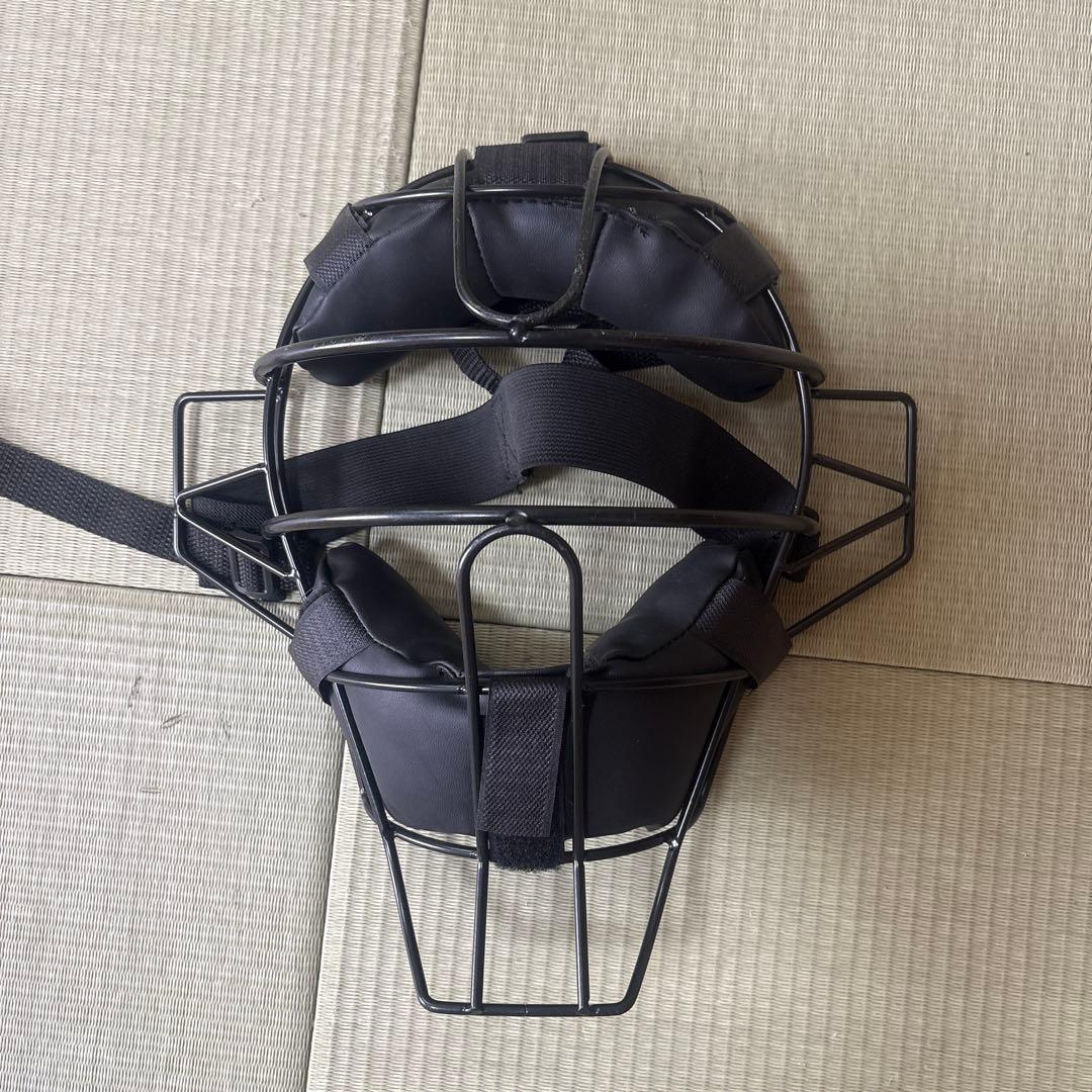 キャッチャー防具 黒とグレー フリーサイズ