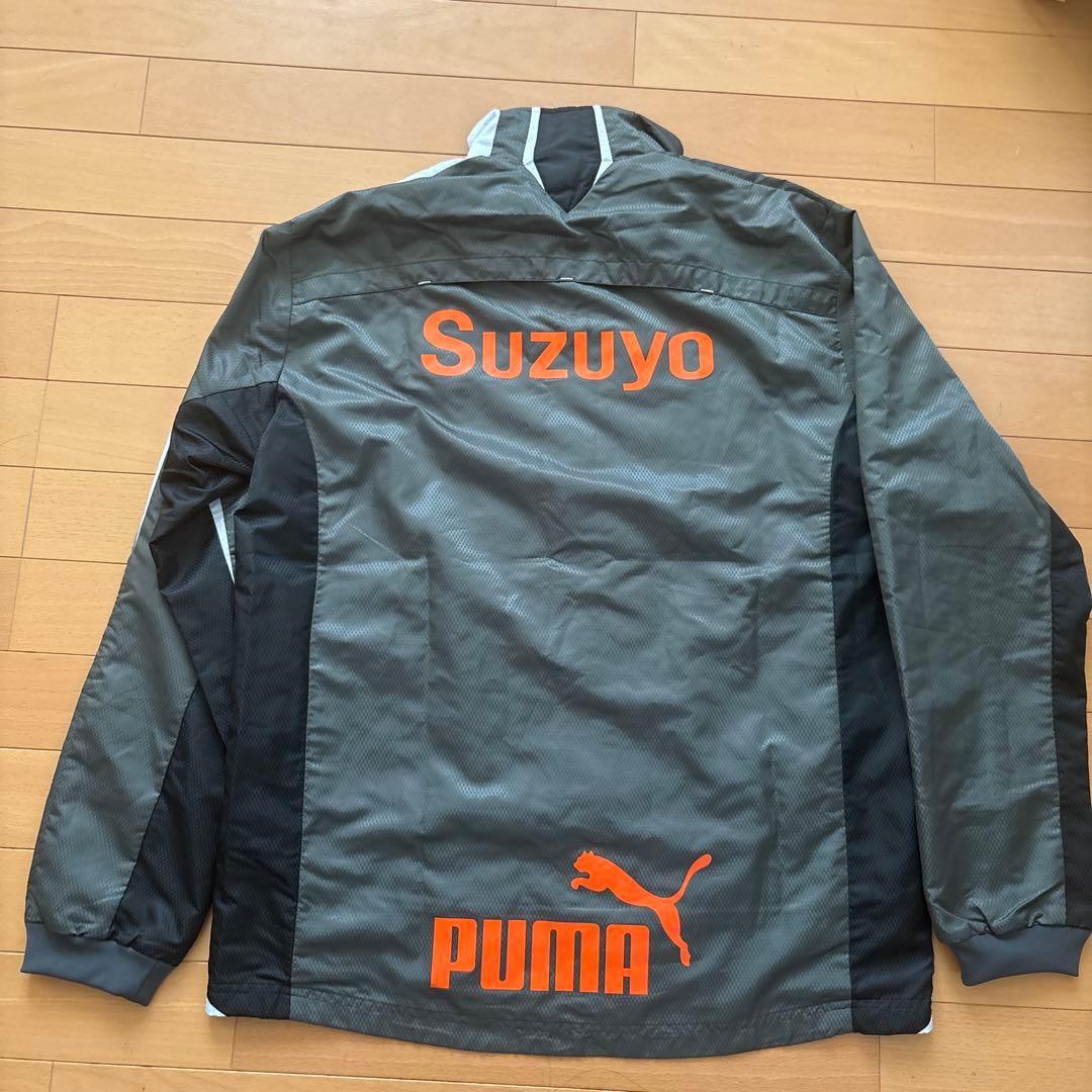 清水エスパルスPuma ウィンドブレーカー グレー/ブラック　Mサイズ
