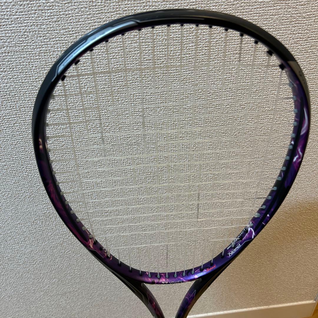 ソフトテニスラケット YONEXGEOBREAK 80S UL0 パープル