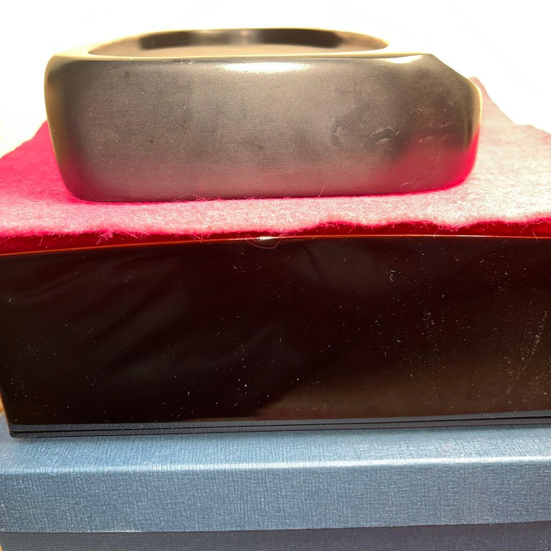 ⭕️土佐硯　大型な天然硯　三原硯製作所　21cm 2.6kg 飾って良し　美品