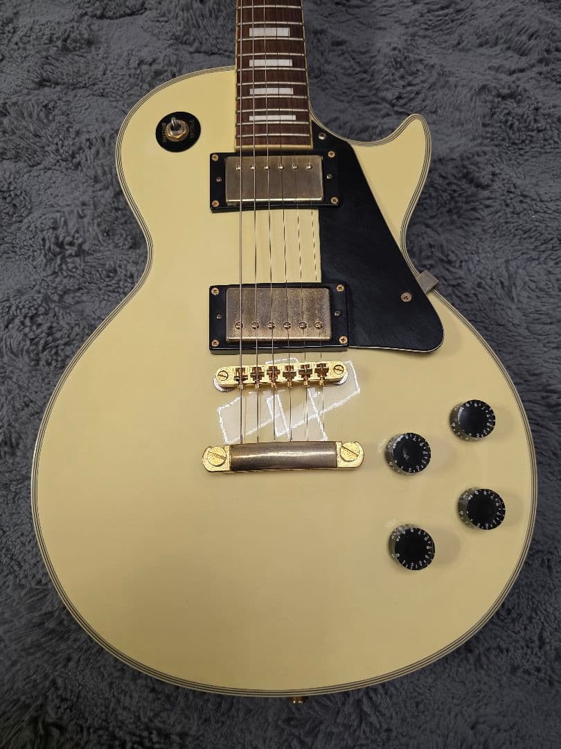 Maison レスポールスタイル エレキギター アイボリー
