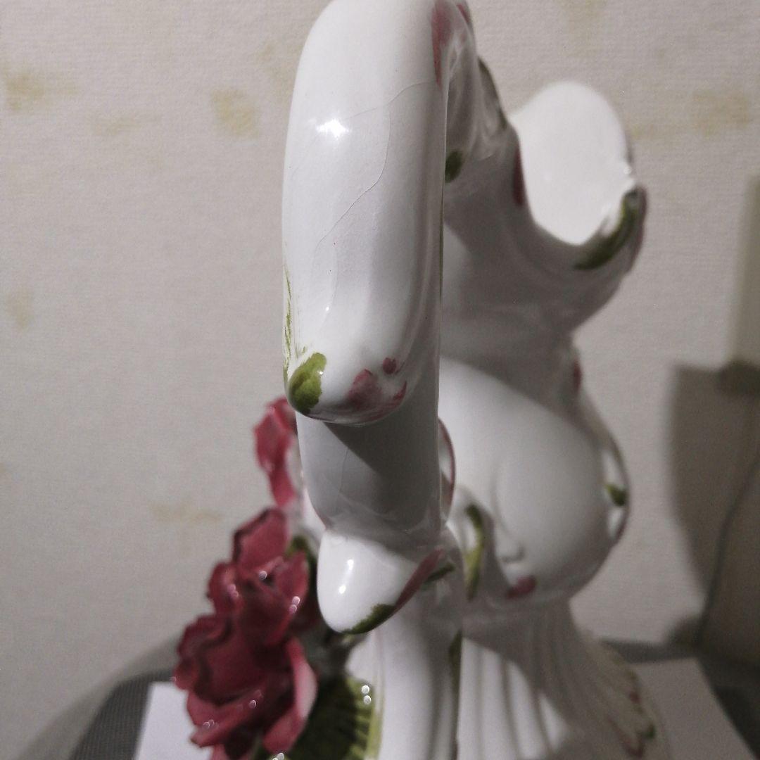 DEMAIN デ-メイン イタリア製 フラワーモチーフ ヨーロピアン インテリア