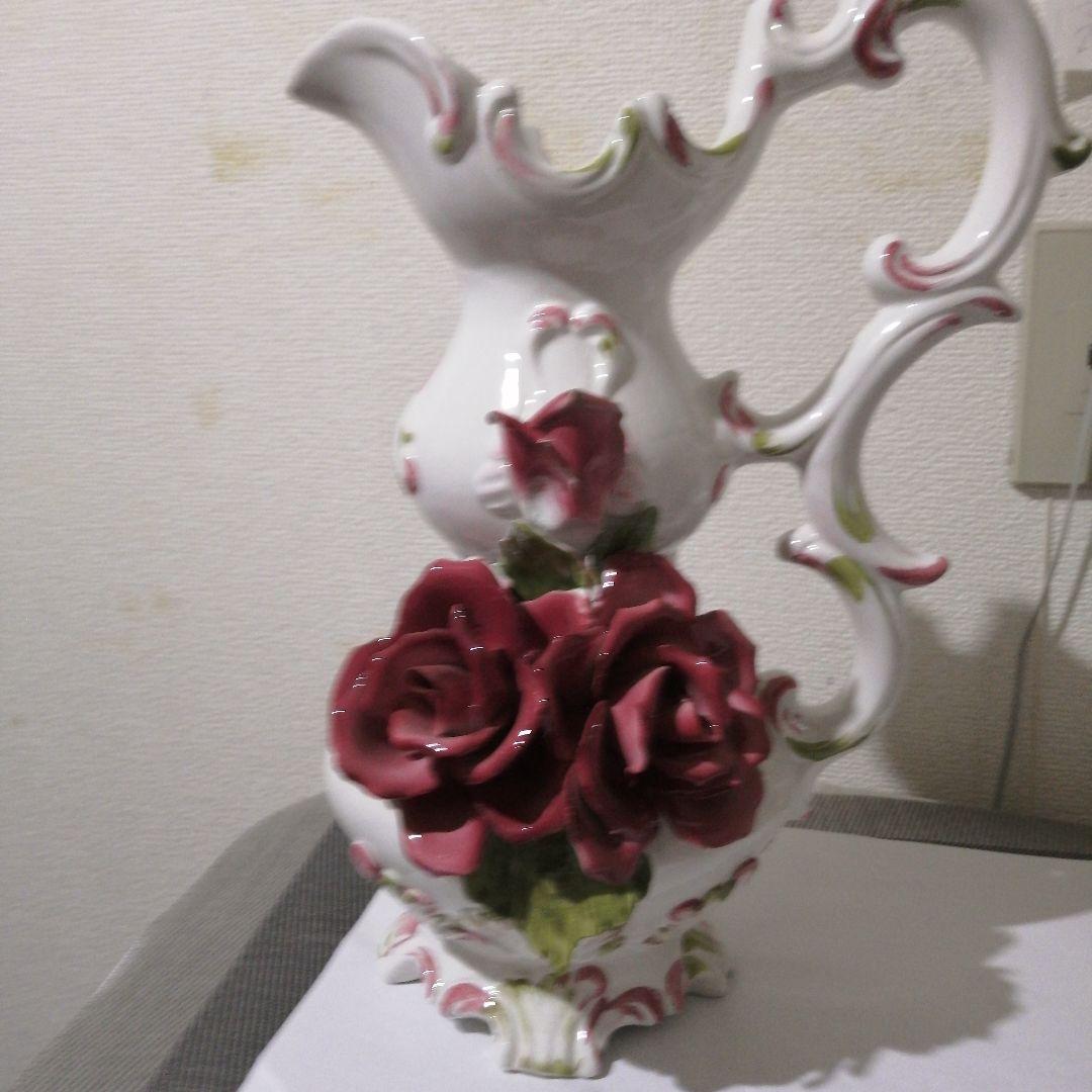 DEMAIN デ-メイン イタリア製 フラワーモチーフ ヨーロピアン インテリア