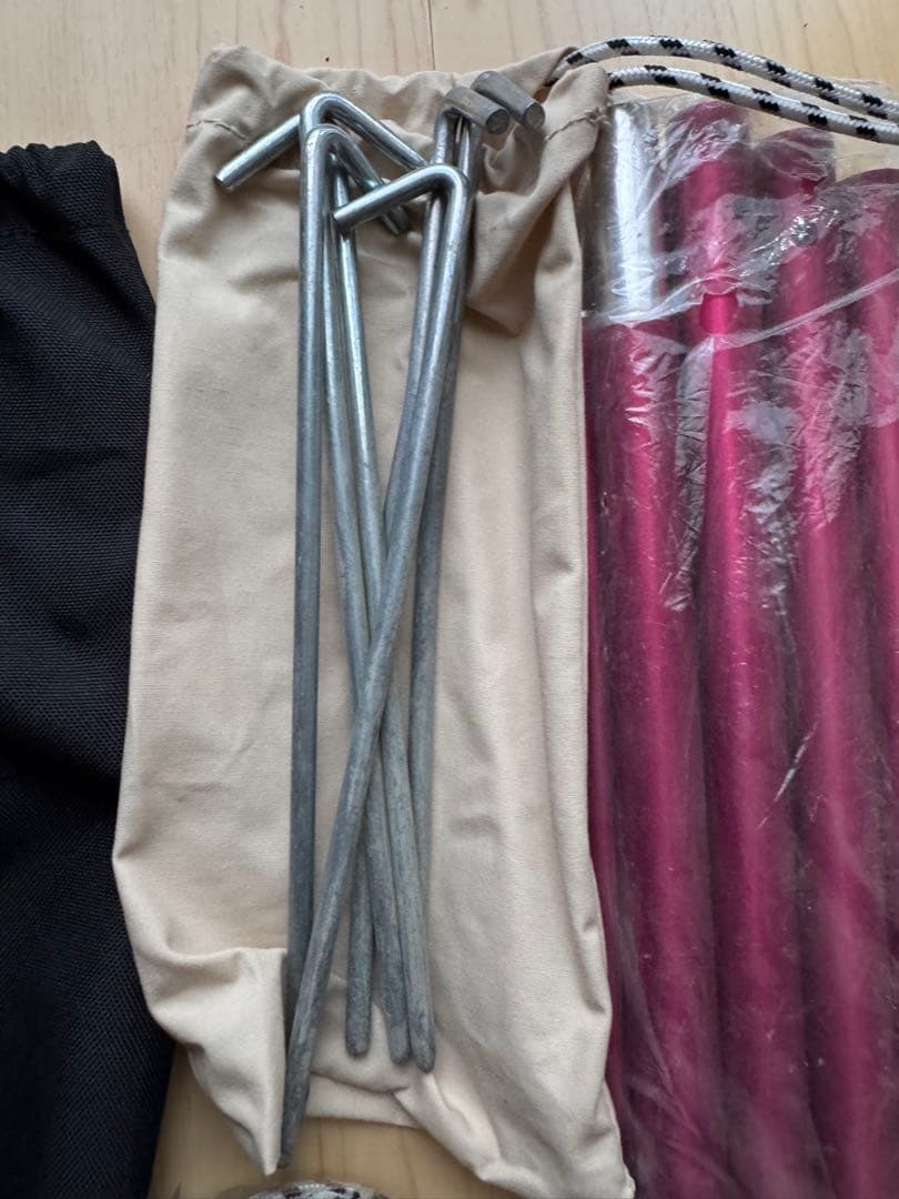 TOMOUNT タープ & DOD コンパクトタープポール