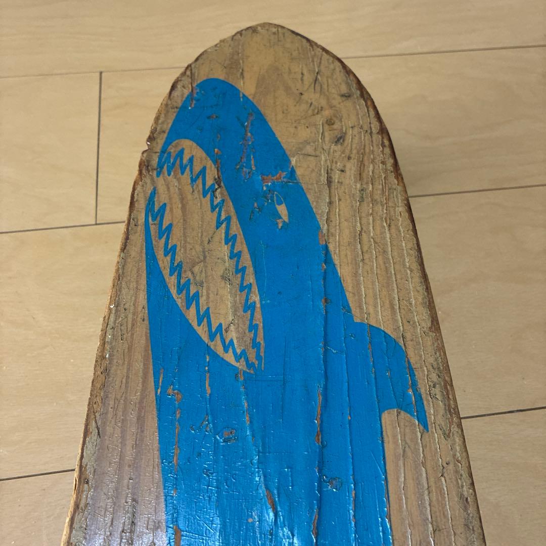 ビンテージ NASH ナッシュ スケートボード 鉄ウィール Shark スケボー