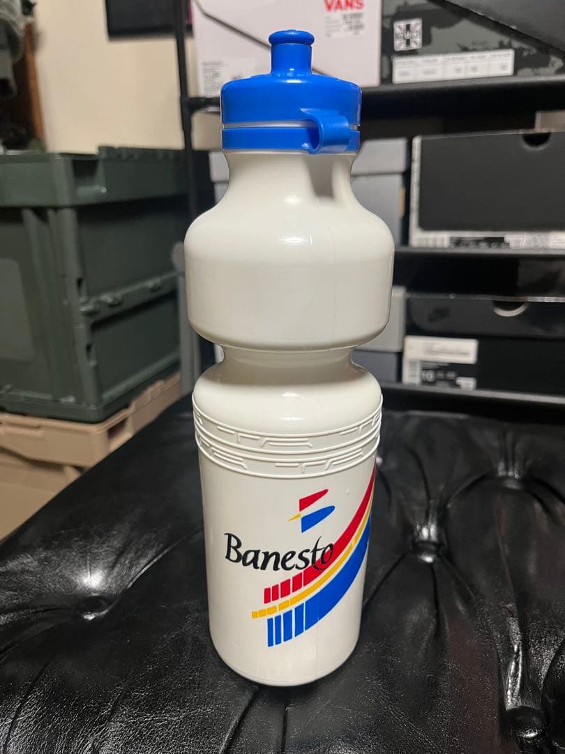 Banesto ボトル ホワイト/ブルー