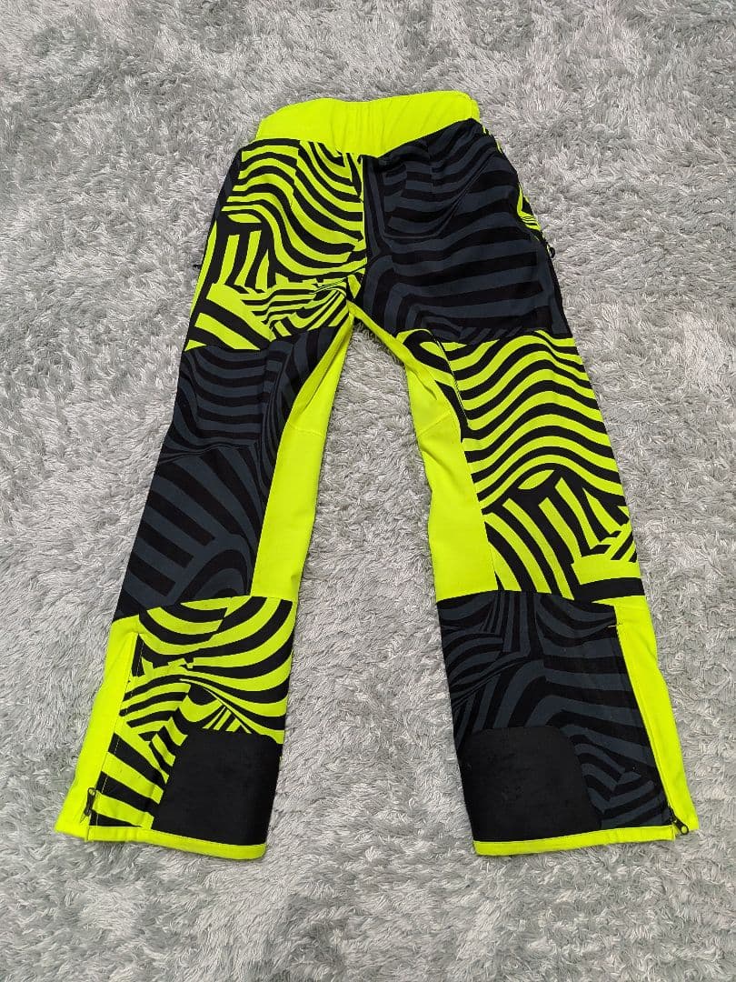 オンヨネ スキーウェア上下SS ゼブラ柄 トラ柄 イエロー/ブラック