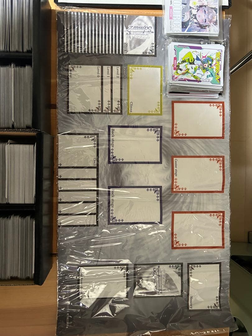 ヴァイスシュヴァルツ　引退品　デッキ　デッキパーツ　プレイマット