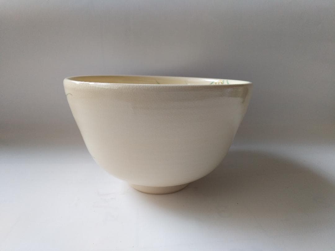 東福窯 中村能久 源氏絵 鈴虫 茶碗 京焼 共箱 共布 栞 茶道具 抹茶碗 新品