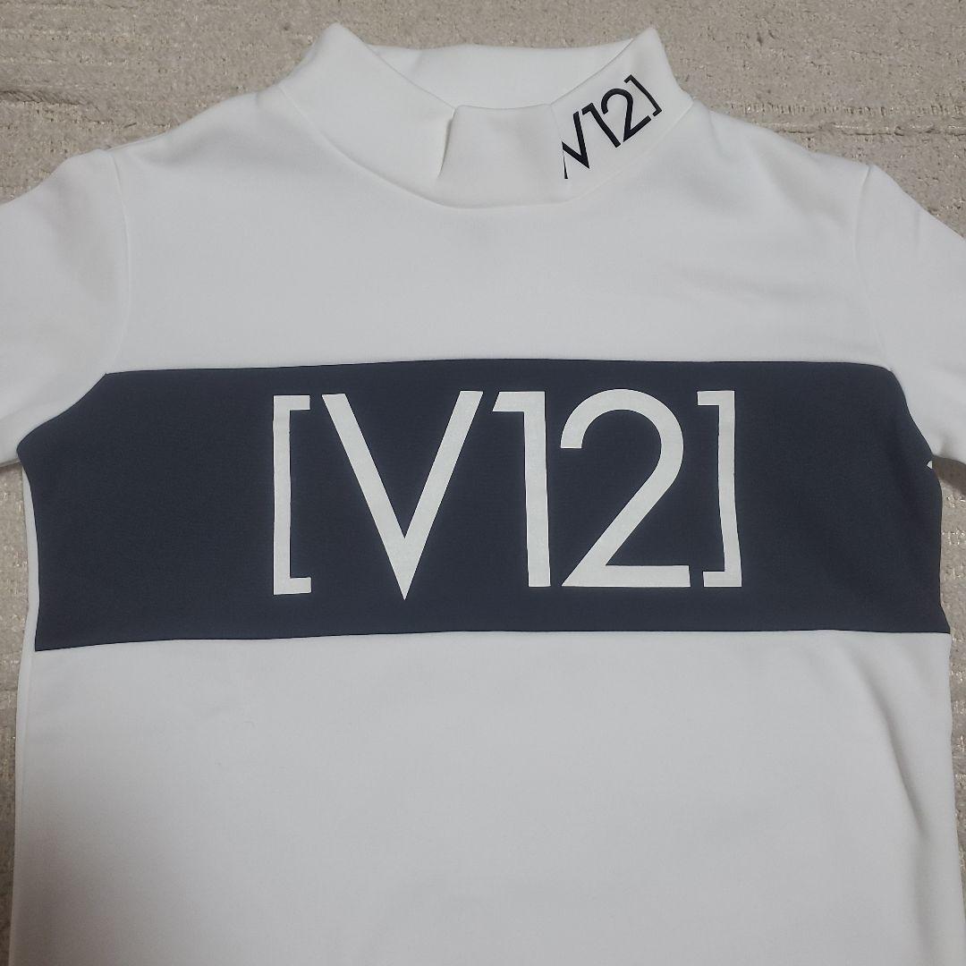 【新品タグ付】V12 ヴィトゥエルヴ レディース長袖　モックネックシャツ　裏起毛
