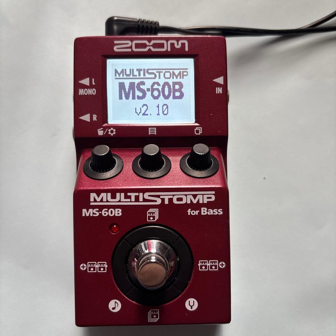 ベース用マルチエフェクター zoom MS-60B