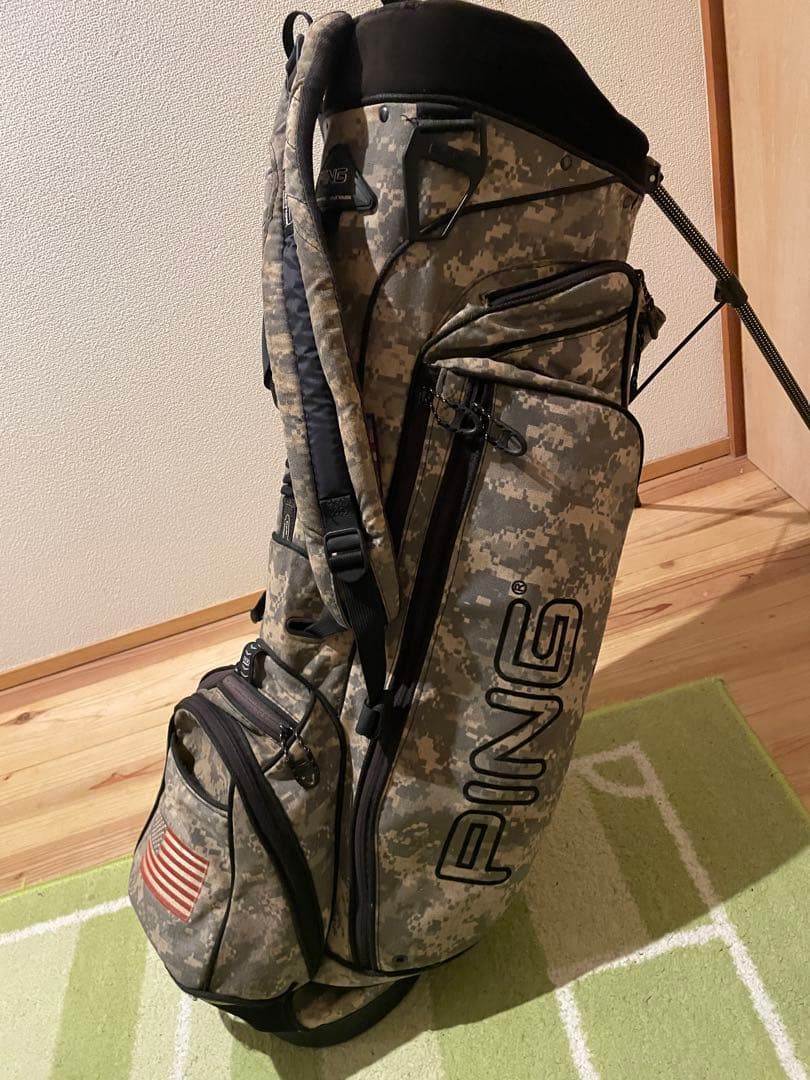 R*E様 アメリカ限定　PING HOOFERデジタルカモ柄　レアキャディバッグ