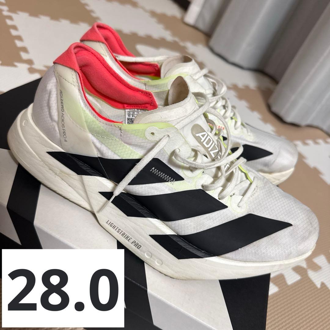 アディオスプロ4 28.0 白×黒