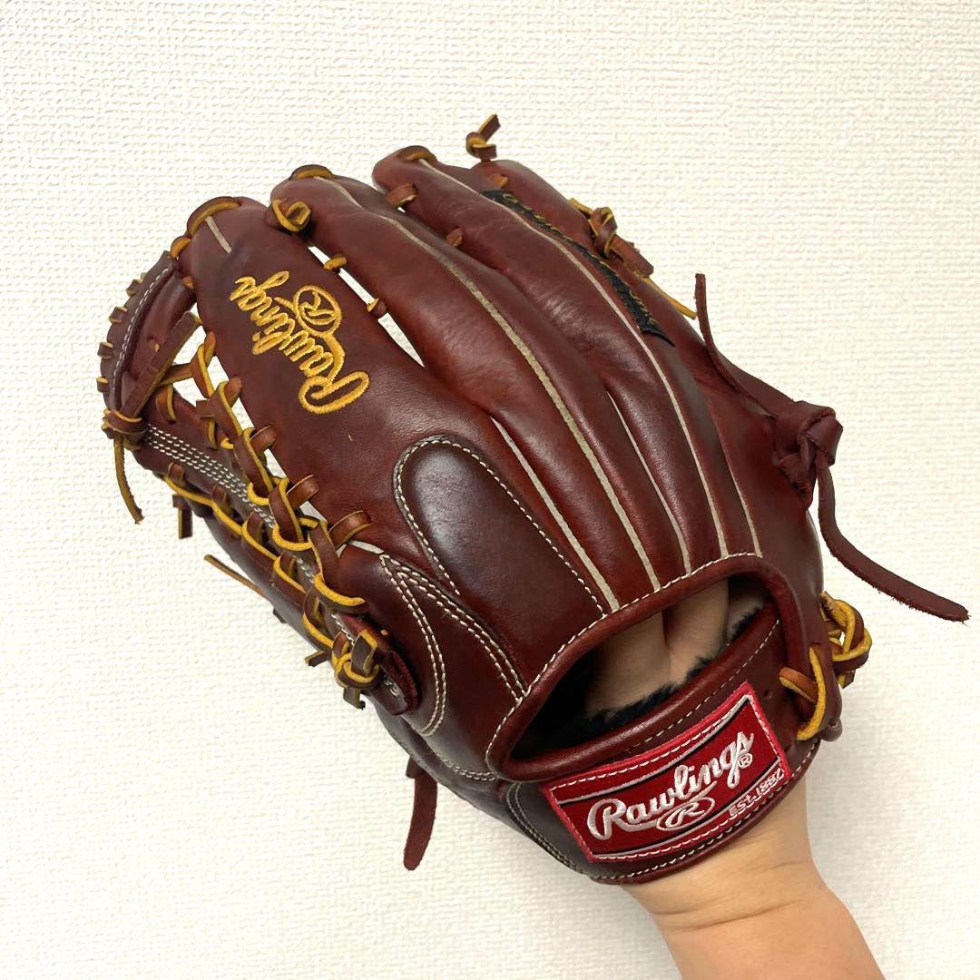 325 ローリングス HOH 即戦力 美品 軟式 外野手用グローブ 左投げ