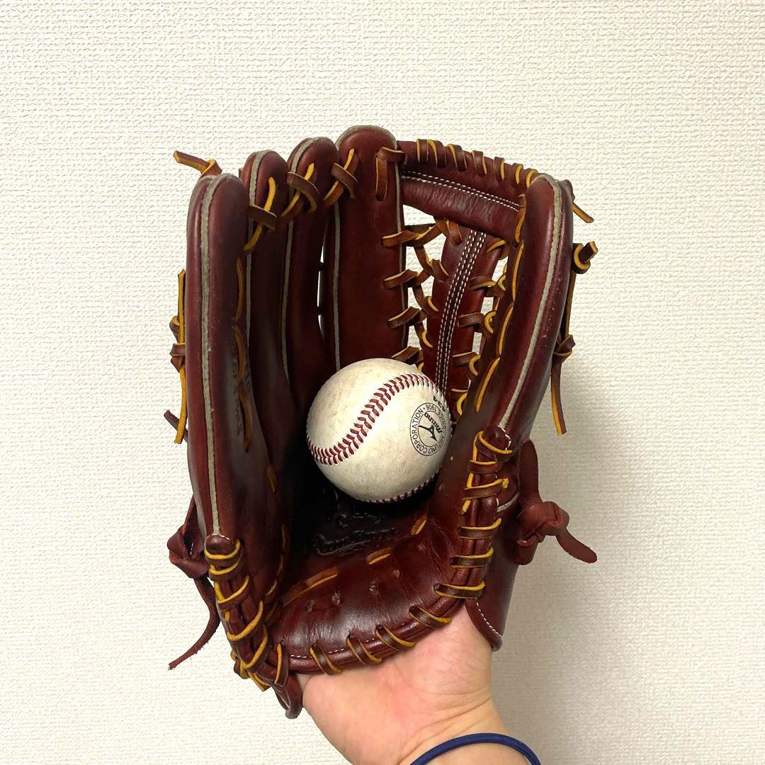 325 ローリングス HOH 即戦力 美品 軟式 外野手用グローブ 左投げ