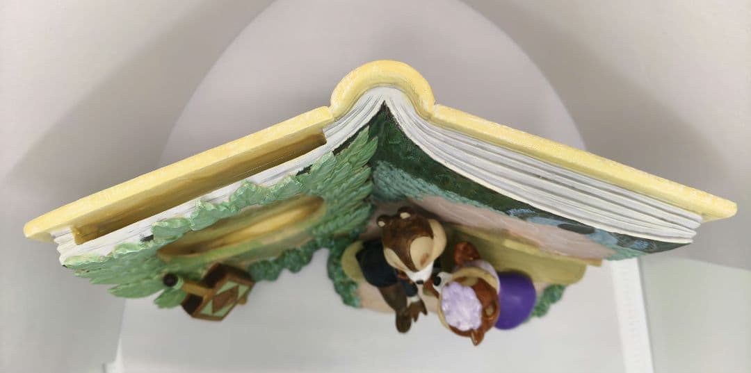 【100周年記念品】ディズニー チップとデール クラリス ブック型フォトフレーム