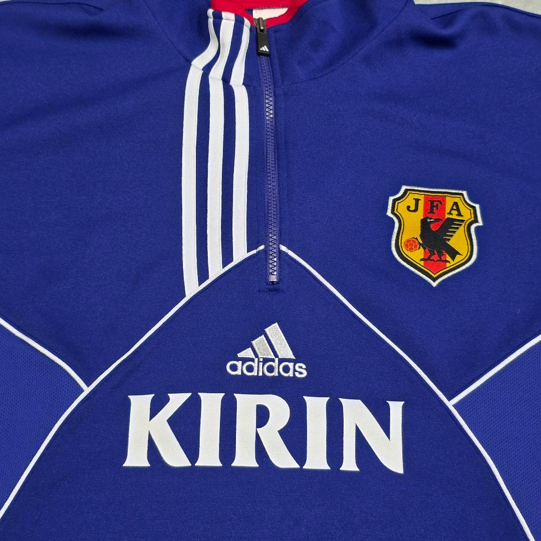 日本代表　ジャージ　上下セット　XO　 アディダス　adidas　青　サッカー