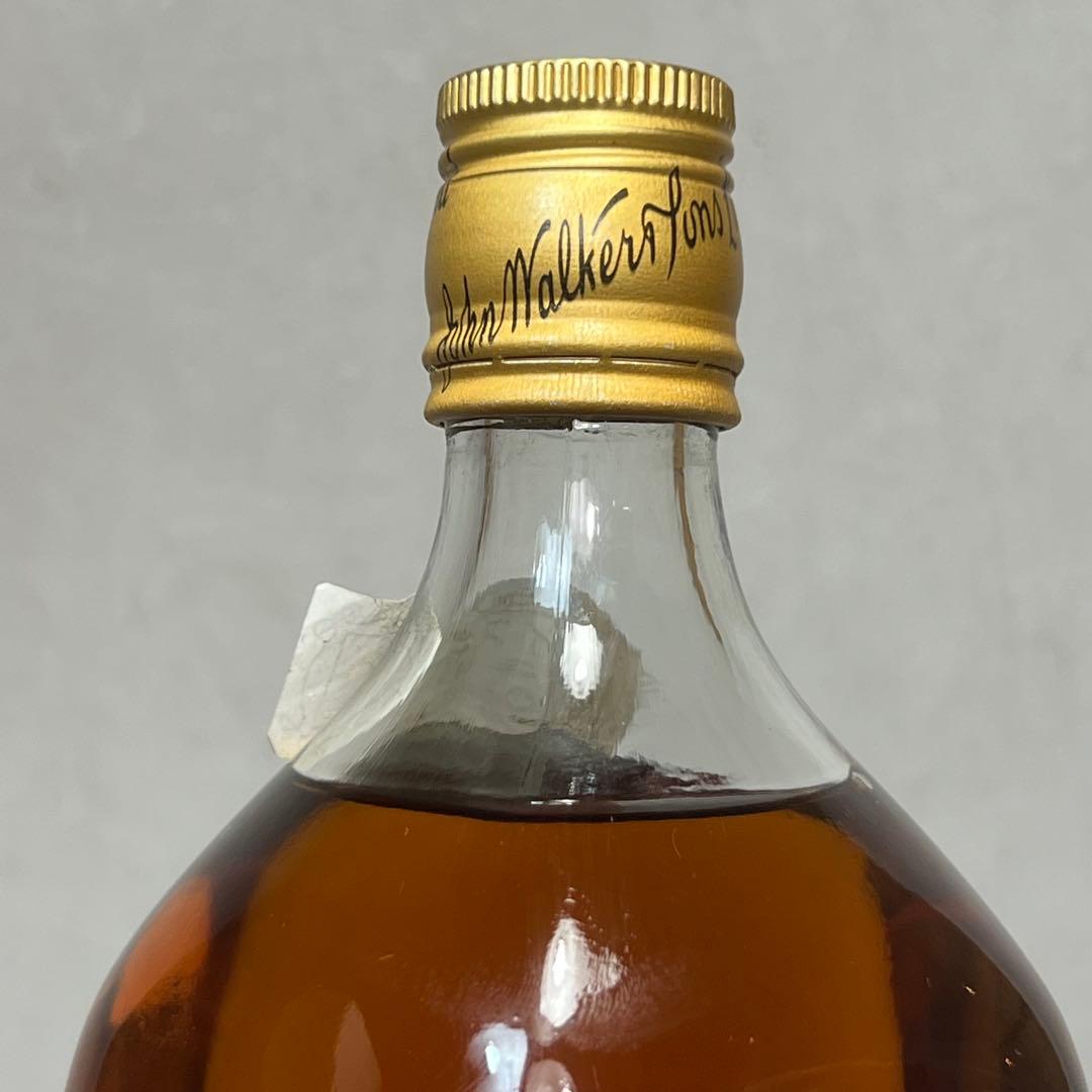 J*1様 未開栓 古酒 ジョニーウォーカー 黒ラベル キングサイズ ジョニ黒 箱