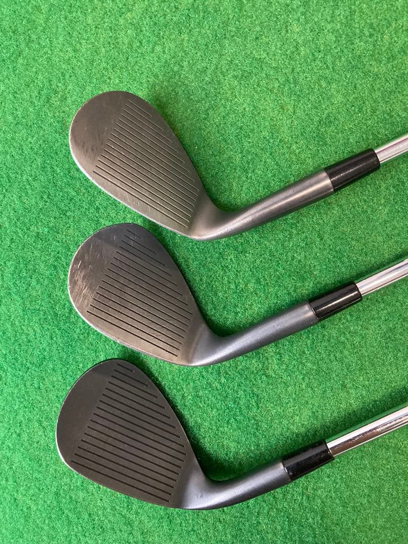 kascoドルフィンウェッジ BLK 44度50度56度3本セットRフレックス