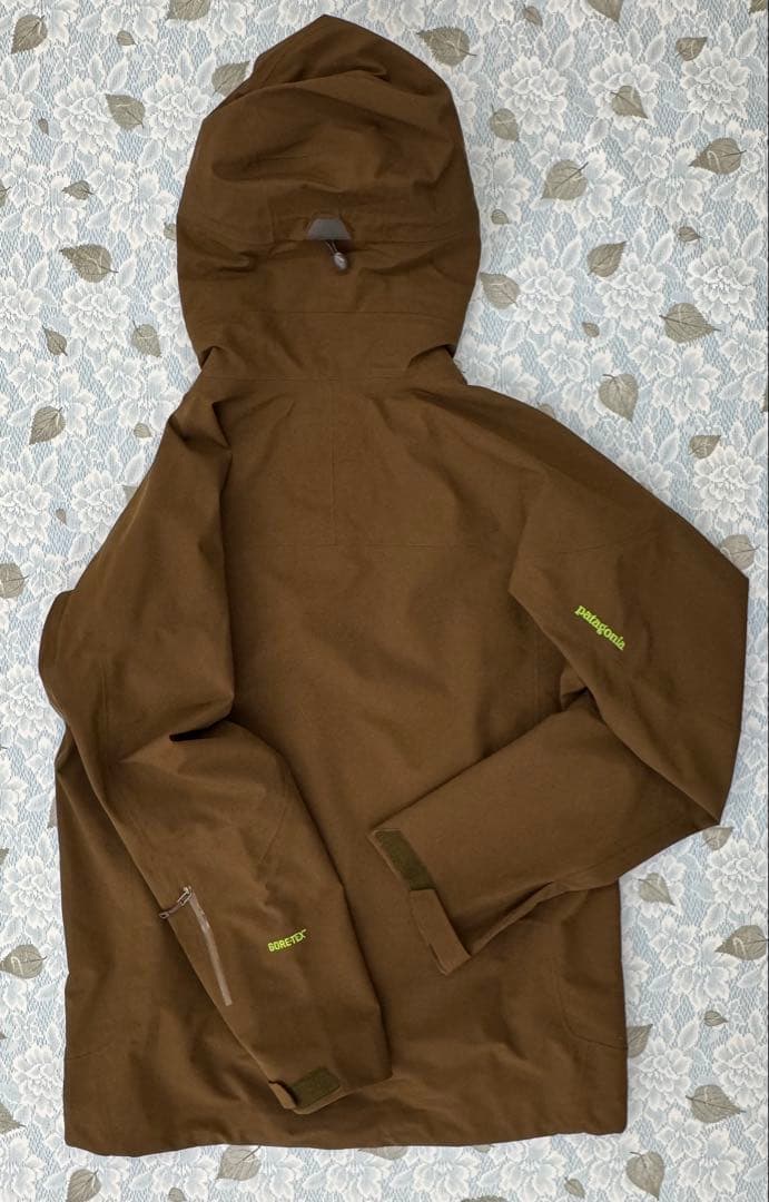 patagonia スキー /スノーボードウェア ブラウン/グリーン 男性用 M
