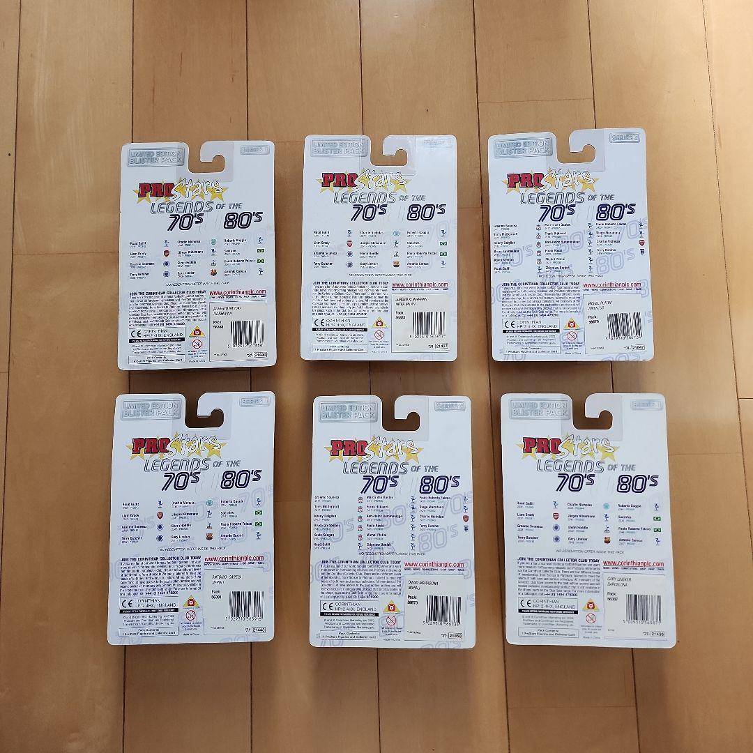 コリンシアン Legends of the70's 80's 6体セット