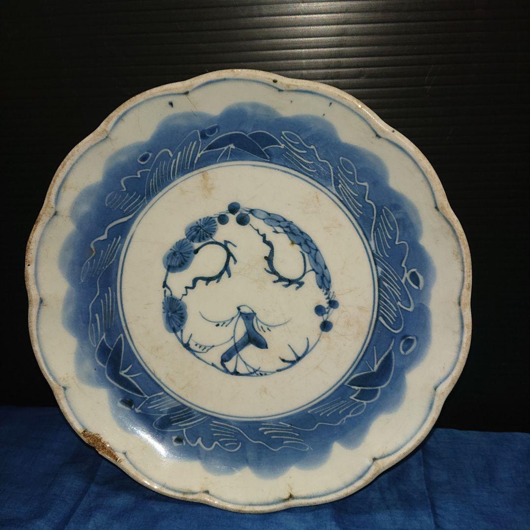 初期伊万里皿、江戸前期