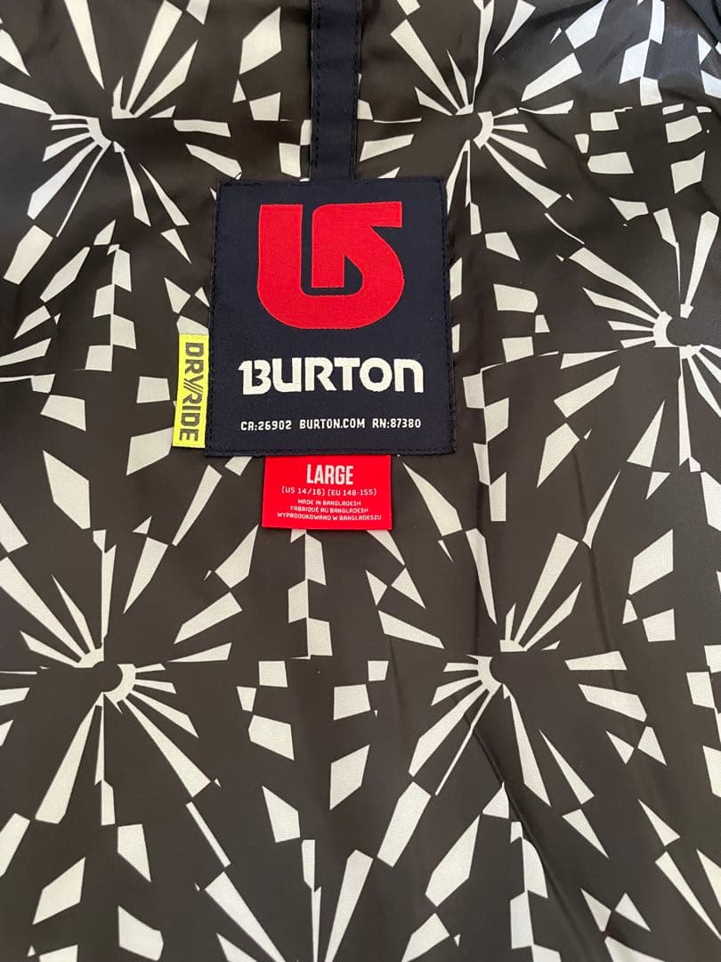 バートン スノーボードウェア 上下セット ジュニア キッズ　150 160