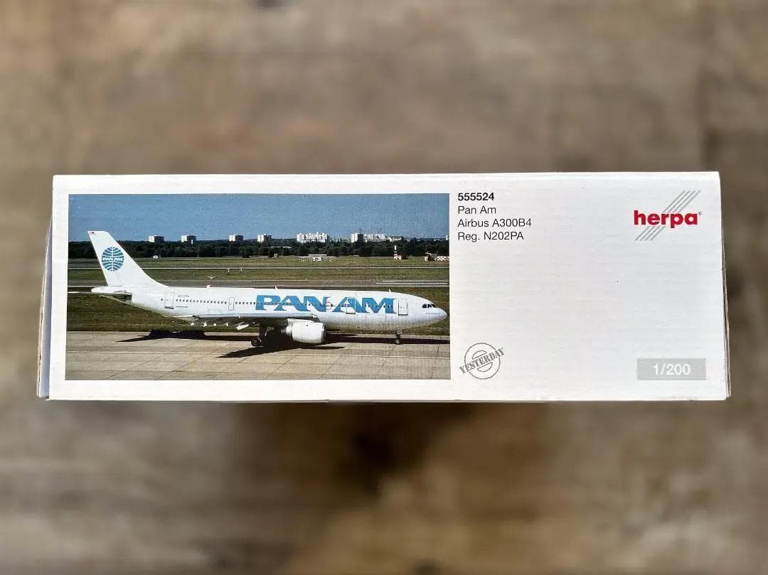 Herpa / ヘルパ｜PAN AM / パンナム航空｜A300B4｜1/200