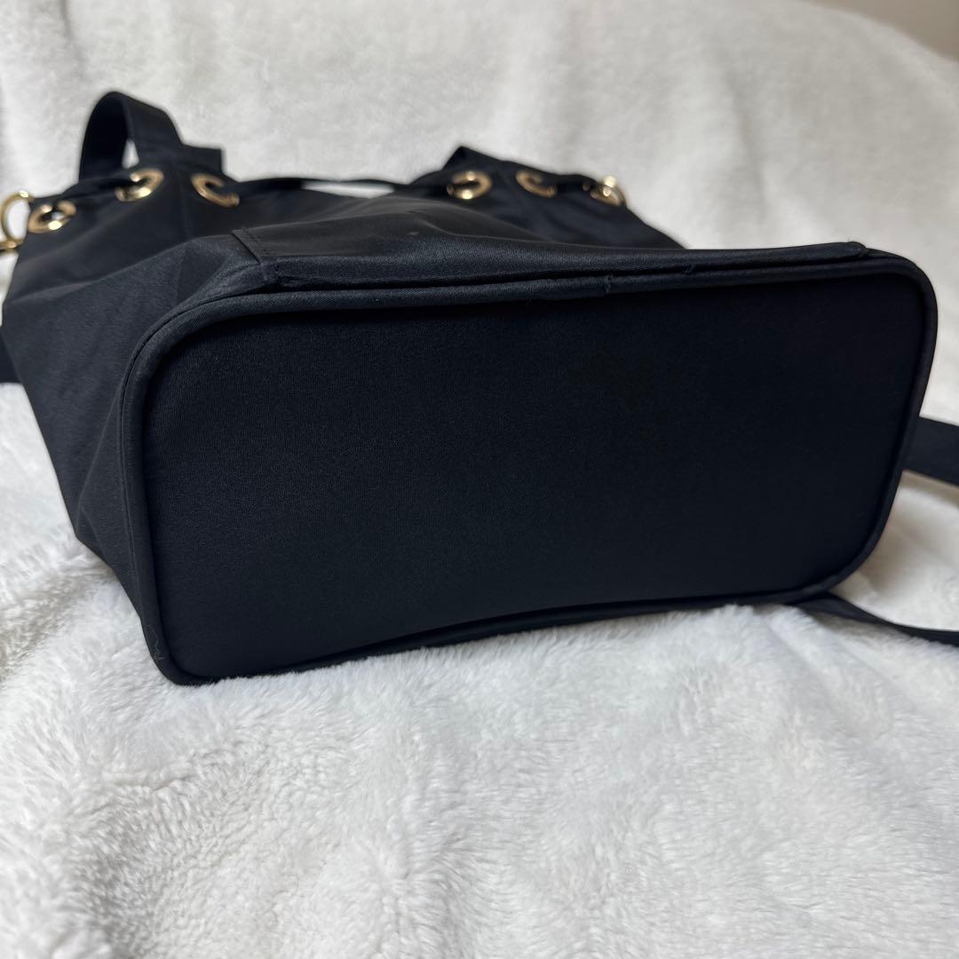 CHANEL ブラック ノベルティ　ショルダーバッグ　スパンコール