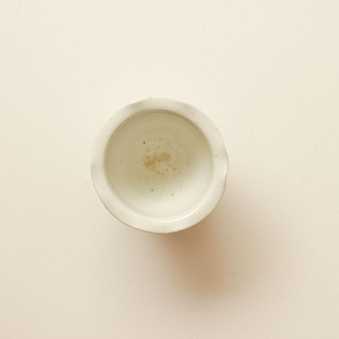 伊万里　古伊万里　江戸　中期　白磁　輪花　向付