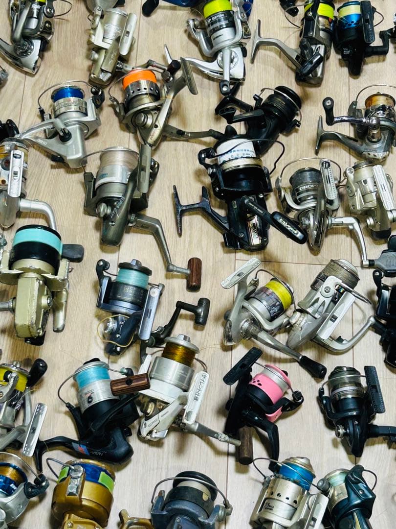 スピニングリール セット 96個 ジャンク