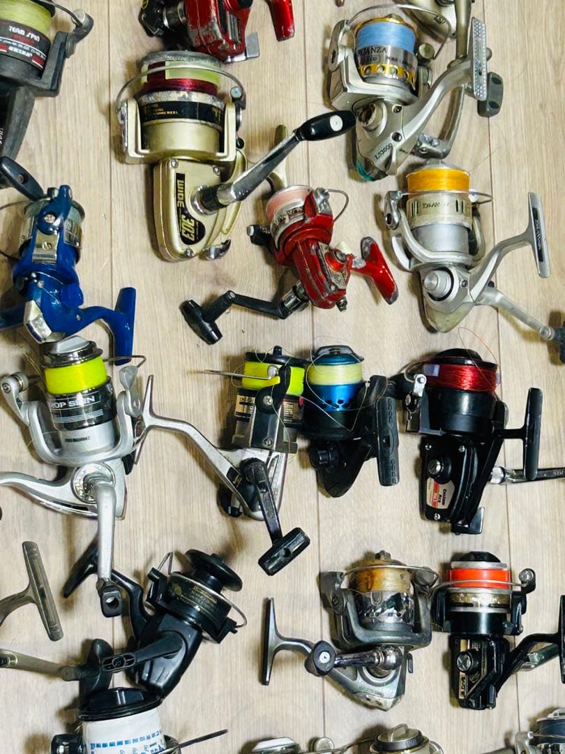 スピニングリール セット 96個 ジャンク