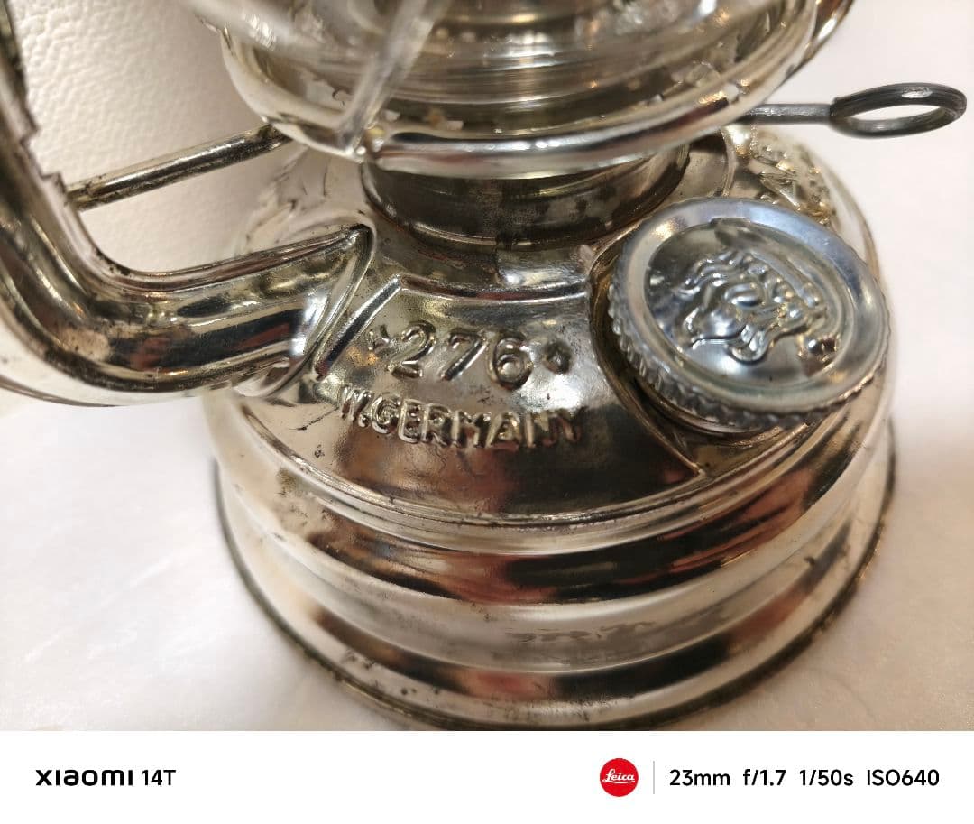 貴重品 ビンテージ ドイツ製 箱付き 廃盤 錫メッキFEUERHAND276