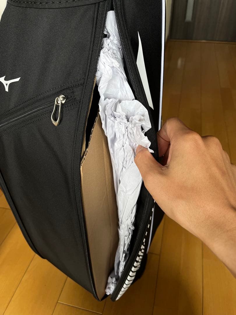 専用新品未使用品ミズノ　MIZUNO カート式キャディバッグ9型軽量2.3kg