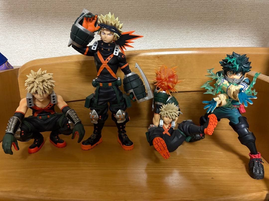 爆豪勝己　緑谷出久　フィギアセット