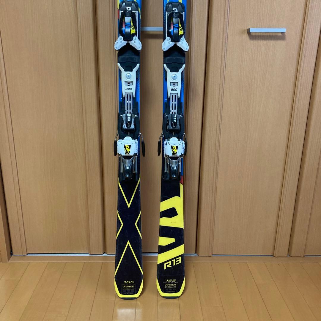 X-RACE スキー板 R13 800バインディン