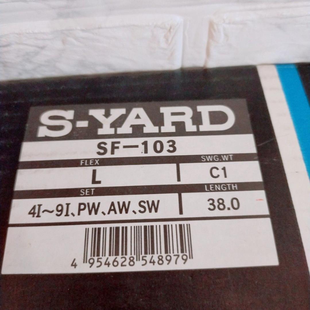 S-YARD　sf.103　未使用　レア　名器　　レディース　9本