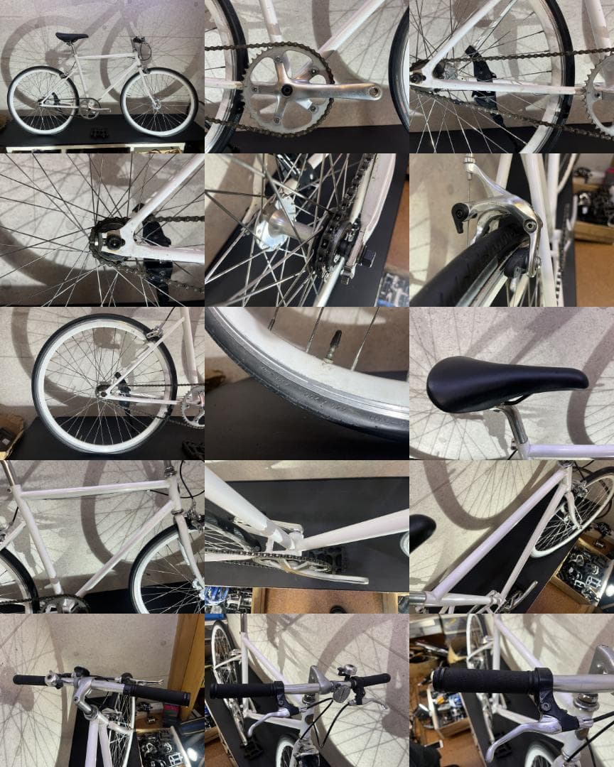 tokyobike 26インチ　シングル　ホワイト　S　citycycle