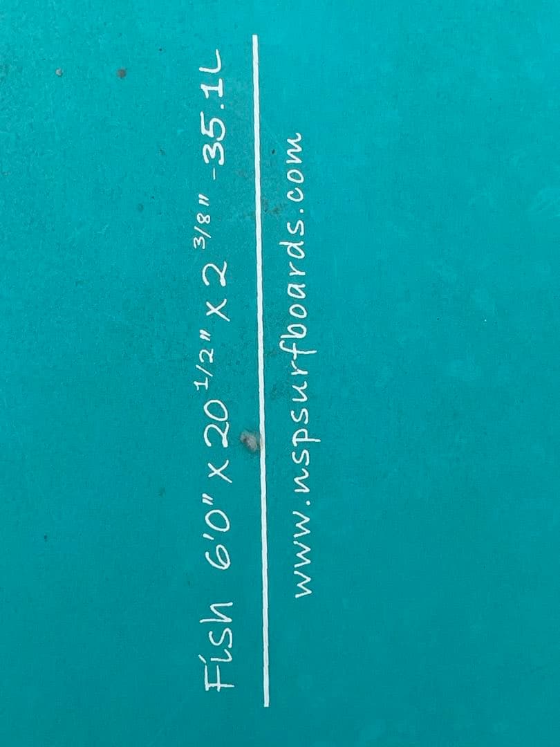 NSPエレメント フィシュサーフボード6.0