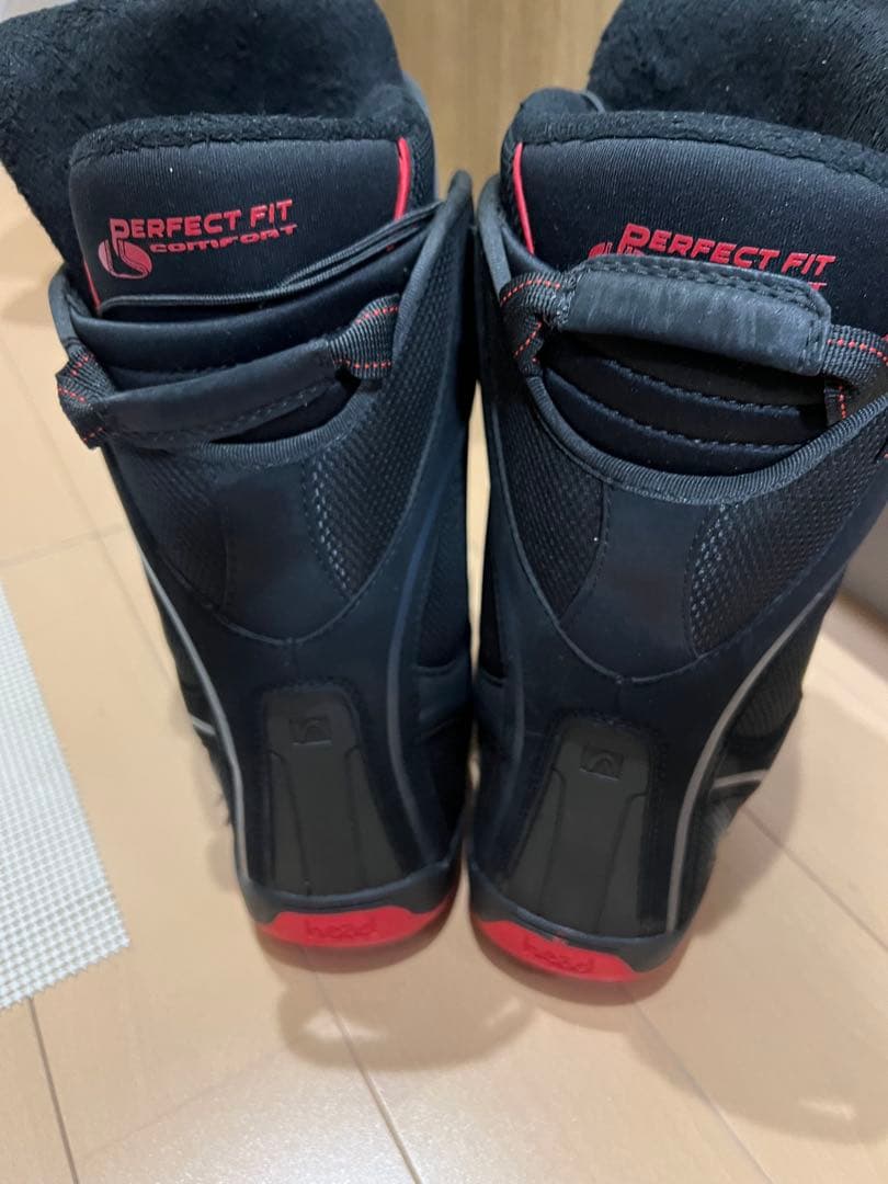 スノボ　スノーボード　ブーツ　HEAD 26cm ブラック　レッド