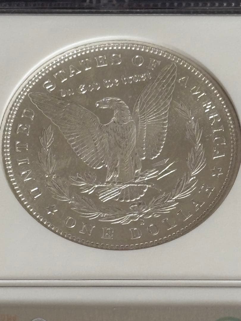 1881年 モルガンダラー 銀貨 NGC鑑定 MS65★（スター） S