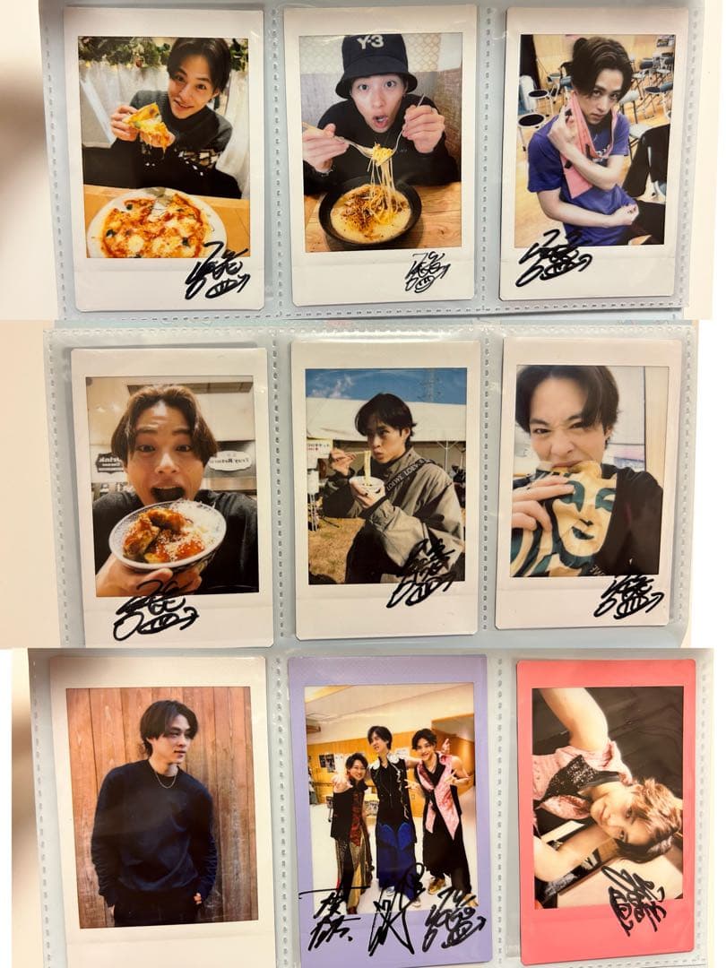 山口託矢 ランダムチェキ 2023年〜 直筆サイン入り